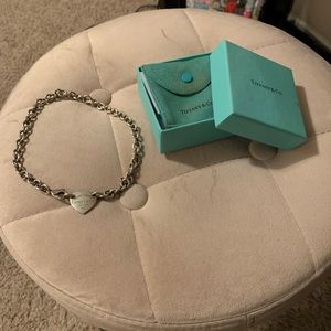 Tiffany’s Heart Tag Choker Necklace